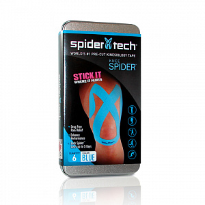SpiderTech Upper Knee Spider Blue 6 шт.
